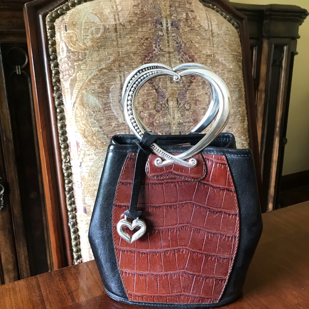 Brighton Corazon Heart Handle Handbag